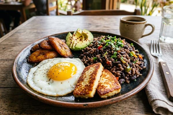 Gastronomía con frijoles en Costa Rica